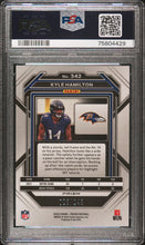 2022 Panini Prizm Red Wave Kyle Hamilton 10 PSA #342