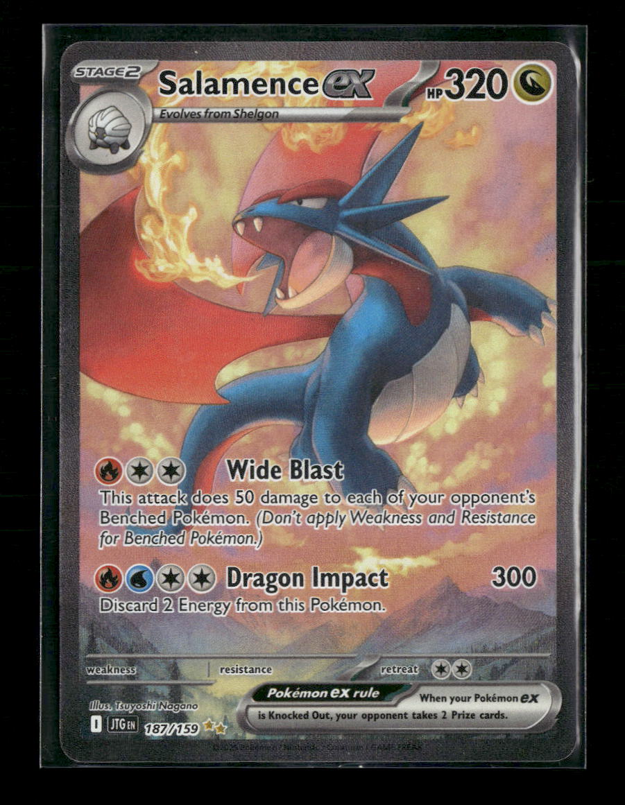 SV09: Journey Together Salamence ex #187/159