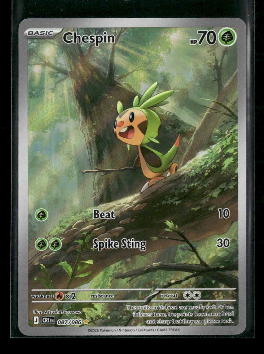 ME04: Chaos Rising Chespin #087/086