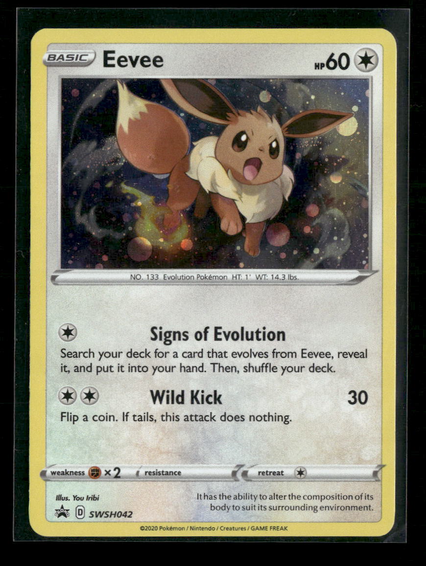 SWSH: Sword & Shield Promo Cards Eevee #SWSH042