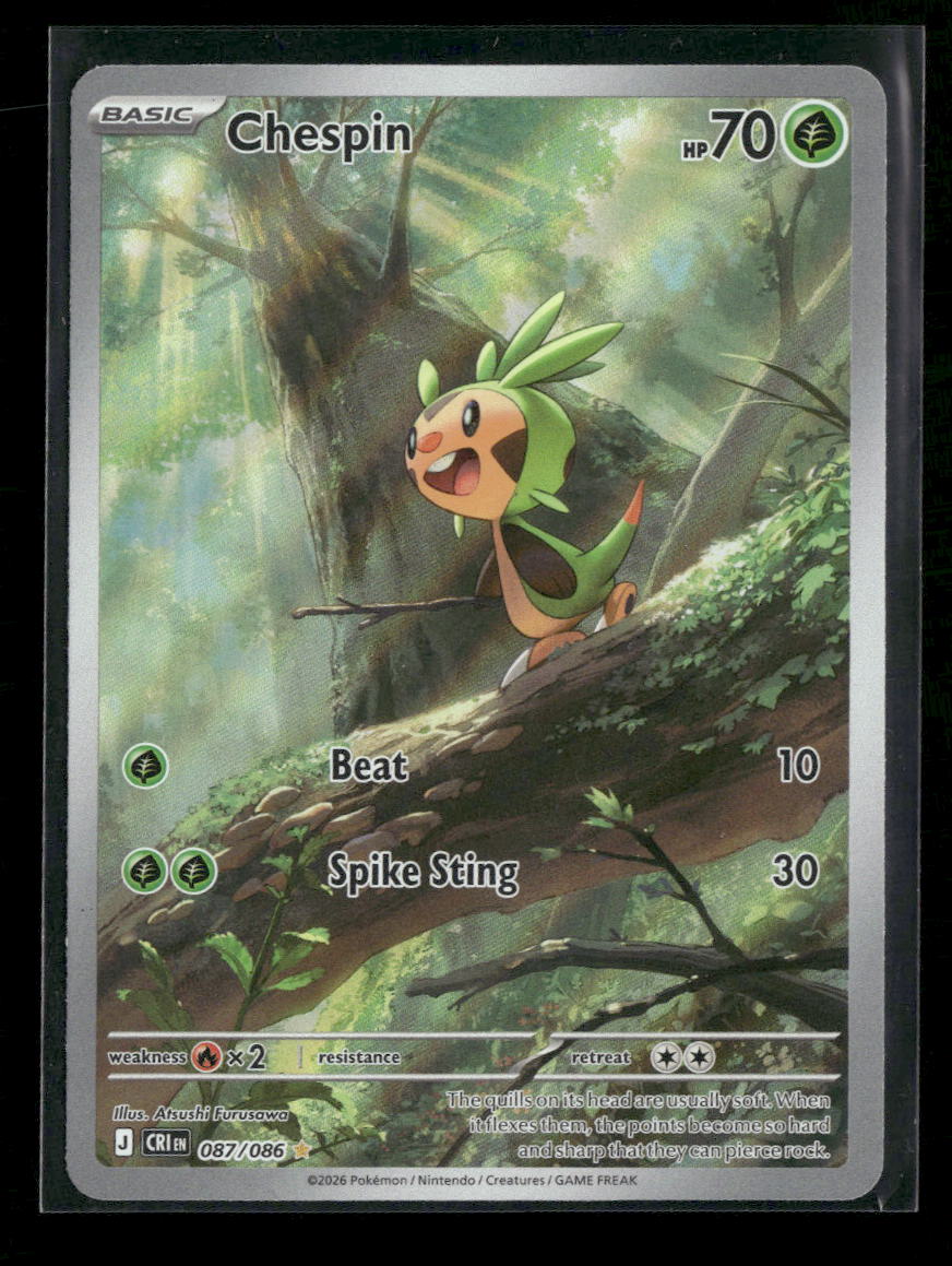 ME04: Chaos Rising Chespin #087/086
