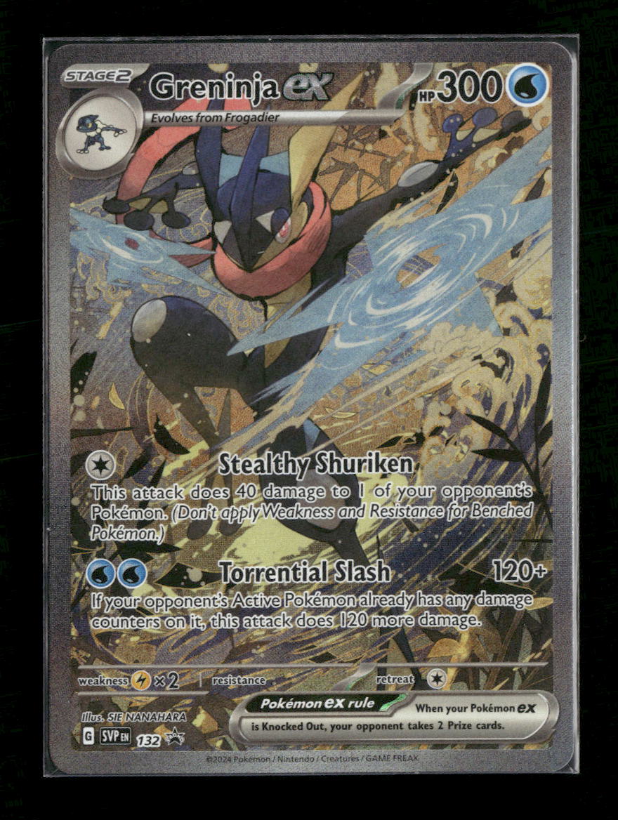 SV: Scarlet & Violet Promo Cards Greninja ex #132