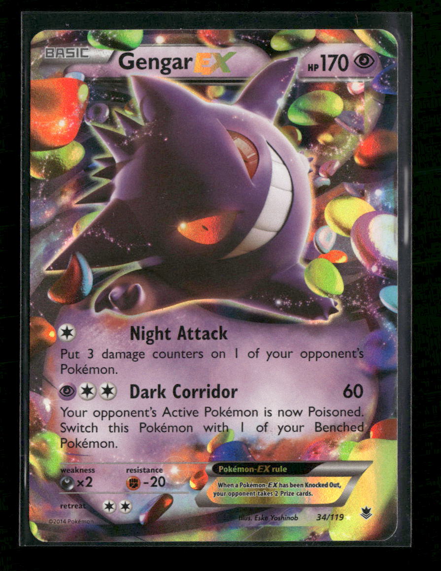 XY - Phantom Forces Gengar EX #34/119