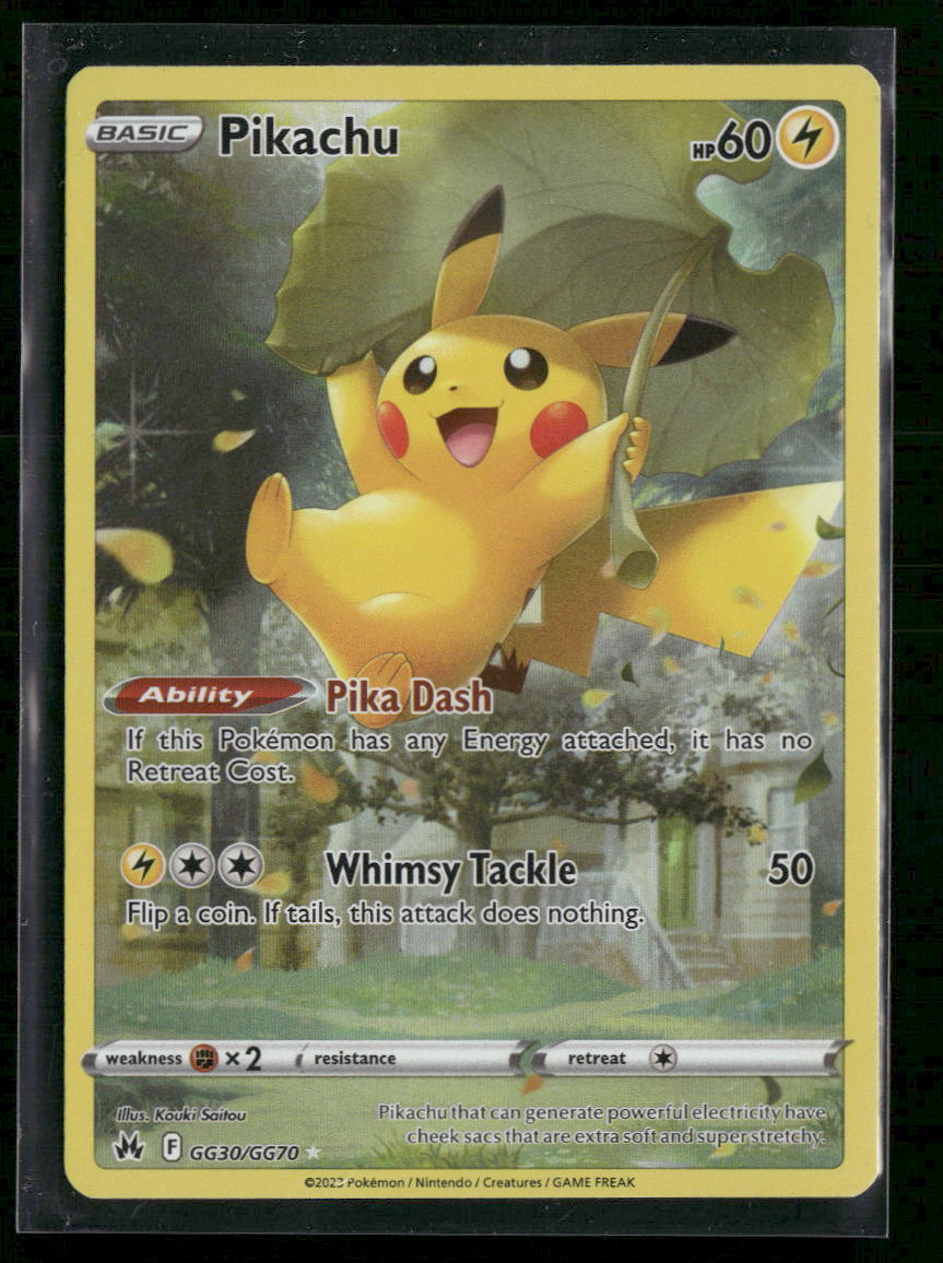 SWSH: Crown Zenith: Galarian Gallery Pikachu #GG30/GG70