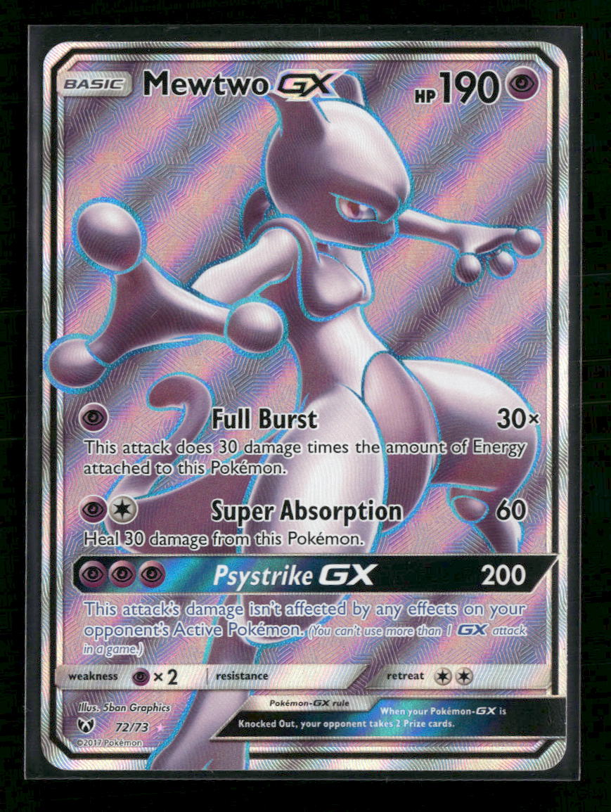 Shining Legends Mewtwo GX (Full Art) #72/73