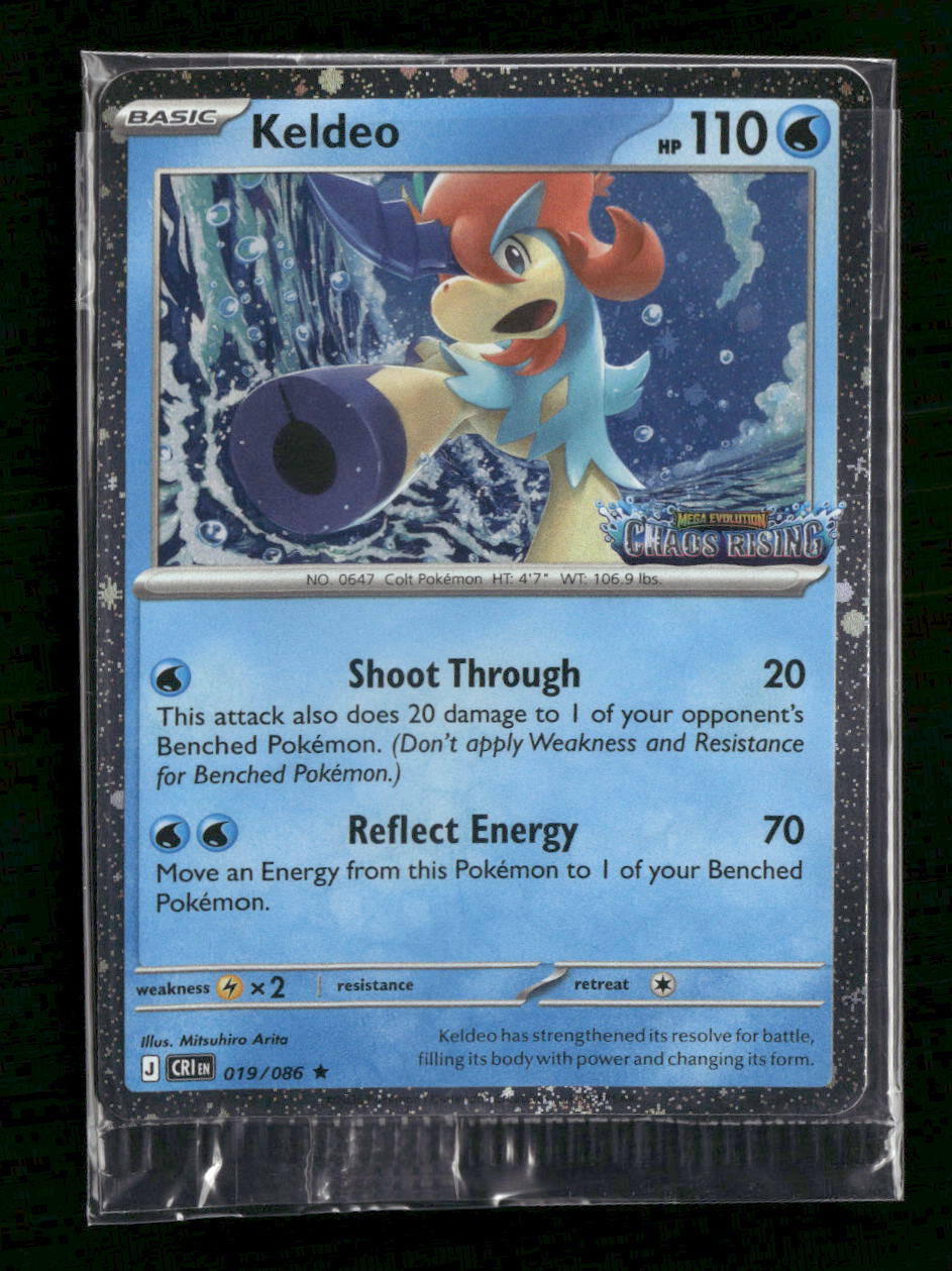 Miscellaneous Cards & Products Keldeo #019/086