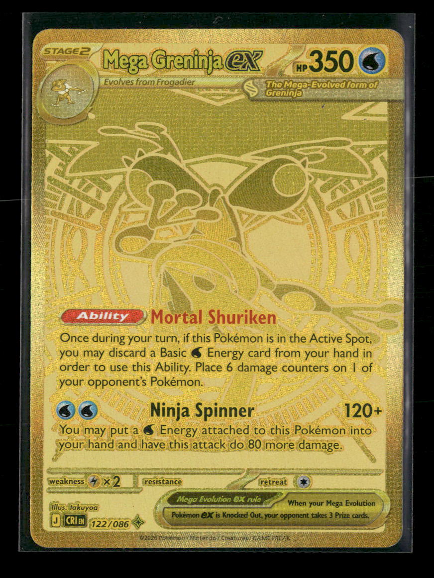 ME04: Chaos Rising Mega Greninja ex #122/086