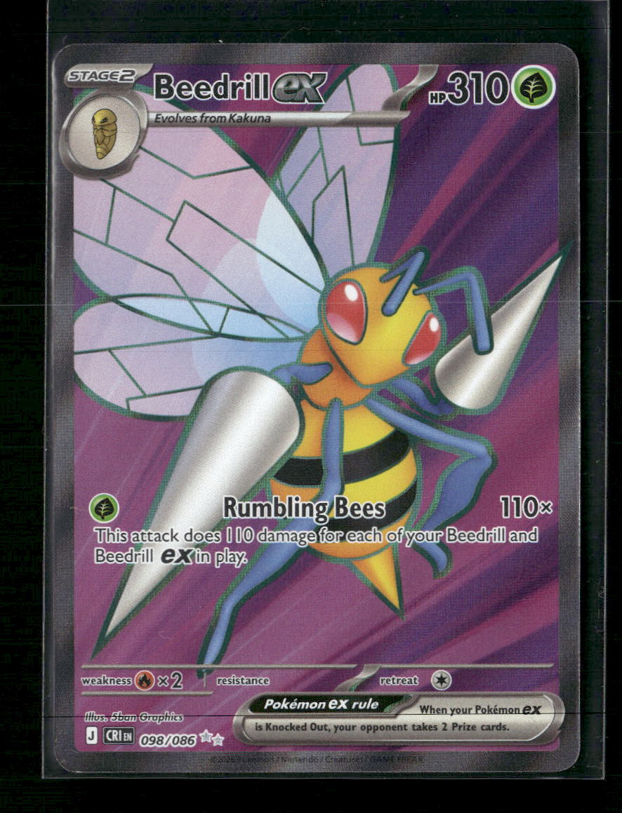 ME04: Chaos Rising Beedrill ex #098/086