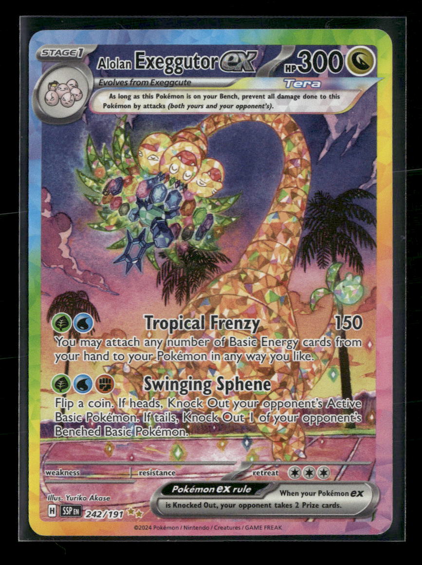 SV08: Surging Sparks Alolan Exeggutor ex #242/191