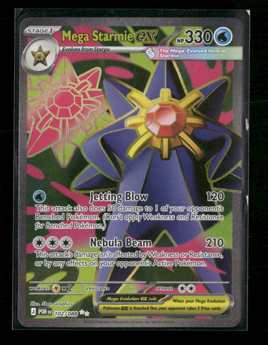 ME03: Perfect Order Mega Starmie ex #102/088