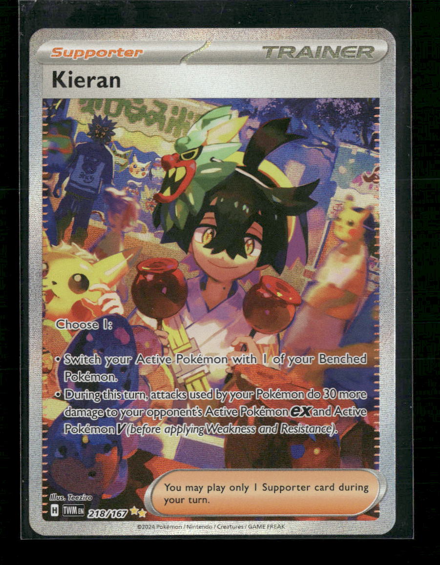 SV06: Twilight Masquerade Kieran #218/167