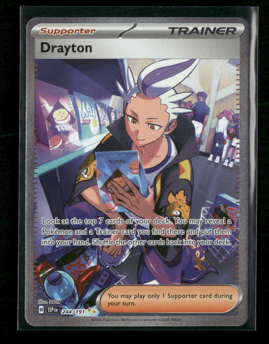 SV08: Surging Sparks Drayton #244/191