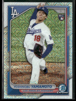 2024 Bowman Chrome Mojo Refractors Yoshinobu Yamamoto #36
