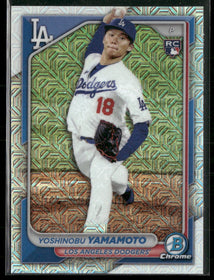2024 Bowman Chrome Mojo Refractors Yoshinobu Yamamoto #36