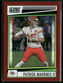2022 Score Dots Red Patrick Mahomes II #/499 #116