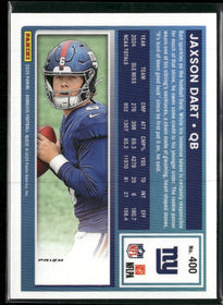 2025 Donruss Optic Pink Jaxson Dart Rookie #273
