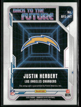 2025 Donruss Elite Back to the Future Signatures Justin Herbert /149 BFS-JHT