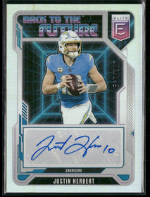 2025 Donruss Elite Back to the Future Signatures Justin Herbert /149 BFS-JHT