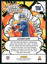 2025 Donruss Bomb Squad Jaxson Dart #BS-JDT