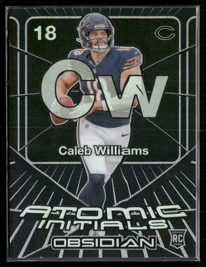 2024 Panini Obsidian Atomic Initials Caleb Williams #11