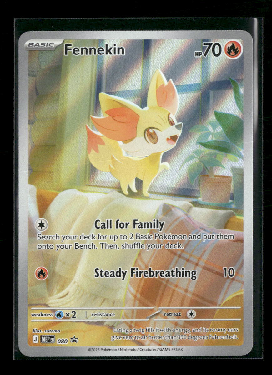 ME: Mega Evolution Promo Fennekin #080