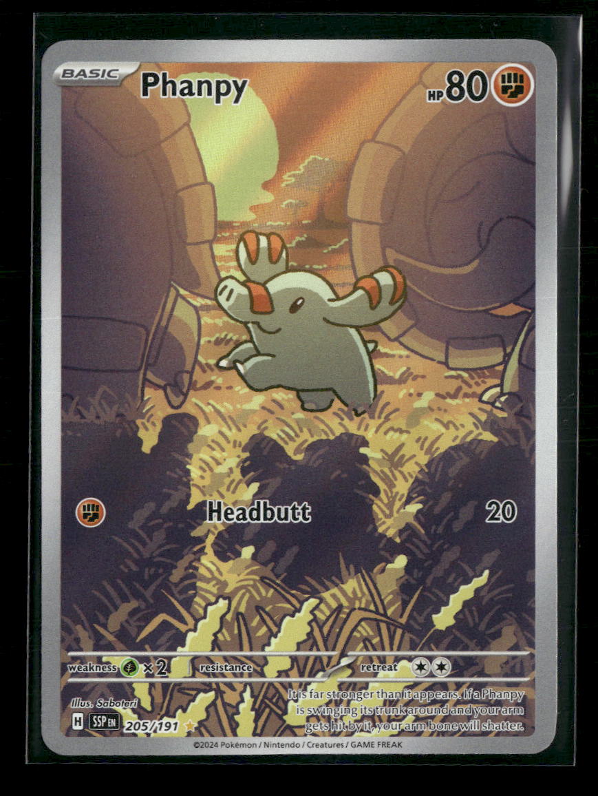SV08: Surging Sparks Phanpy #205/191