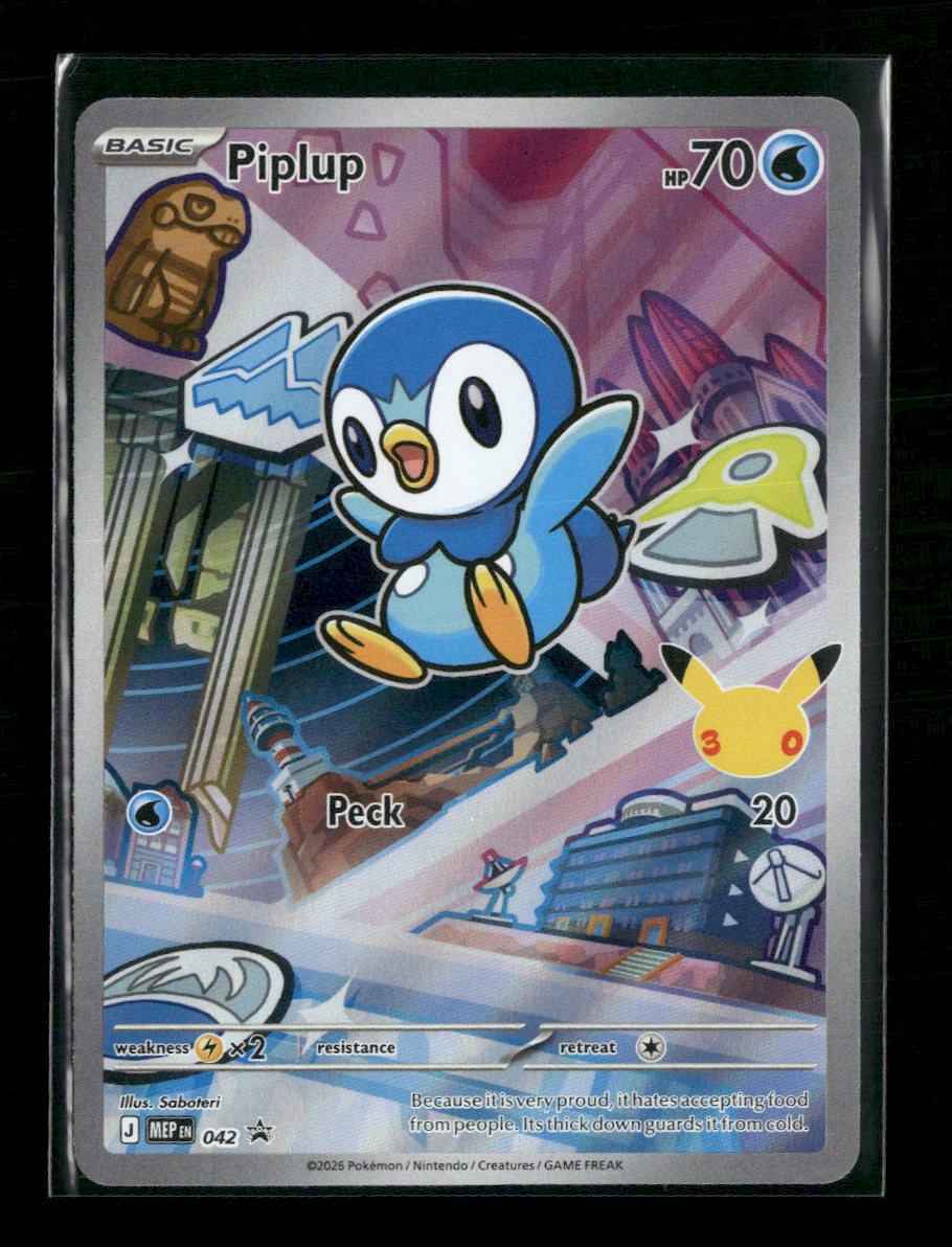 ME: Mega Evolution Promo Piplup #042
