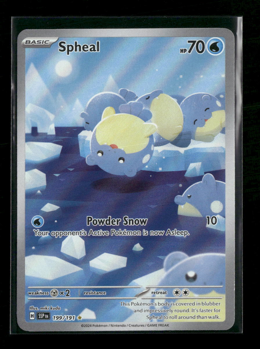 SV08: Surging Sparks Spheal #199/191
