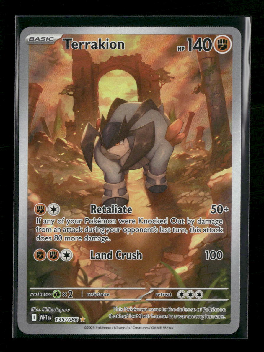 SV: White Flare Terrakion #135/086