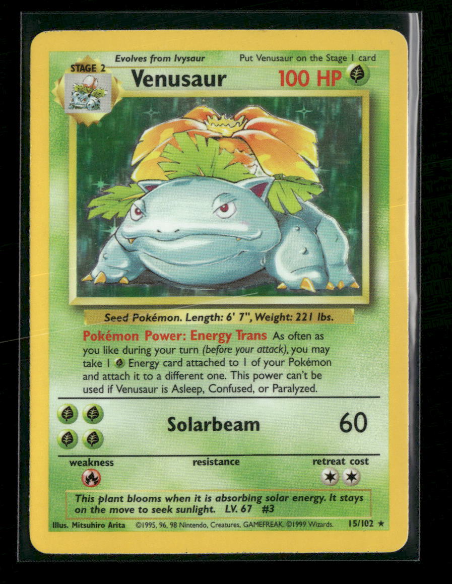Base Set Venusaur #015/102