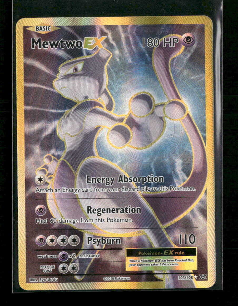 XY - Evolutions Mewtwo EX (Full Art) #103/108