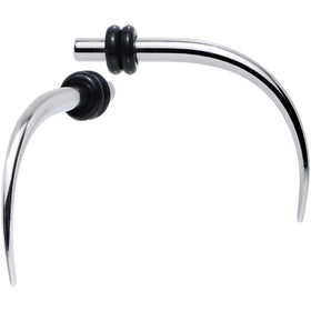 10G Stainless Steel Claw of Keres Curved Taper Set