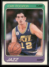 1988-89 Fleer John Stockton Rookie #115
