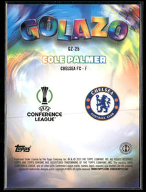 2024-25 Topps Chrome UEFA Golazo Green Refractor Cole Palmer #/99 #GZ-25