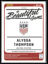 2024-25 Donruss The Beautiful Game Auto Pink Velocity Alyssa Thompson #BG-AT