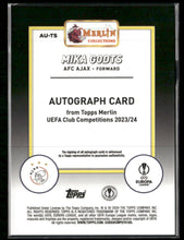 2023-24 Merlin UEFA Club Competitions Autographs Mika Godts Auto #AU-TS