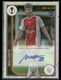 2023-24 Merlin UEFA Club Competitions Autographs Mika Godts Auto #AU-TS