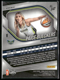 2025 Panini Prizm WNBA Ice Prizms Paige Bueckers #147