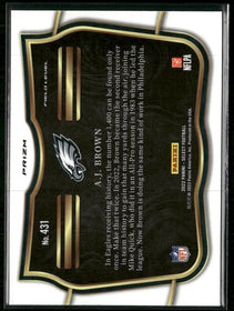 2022 Panini Select Cosmic A.J. Brown #431