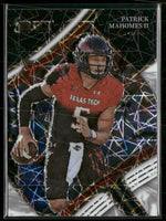 2023 Panini Select Draft Picks White Lazer Prizm Patrick Mahomes II #126