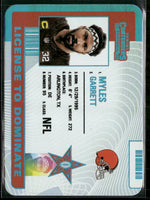 2024 Panini Contenders License to Dominate Myles Garrett #29