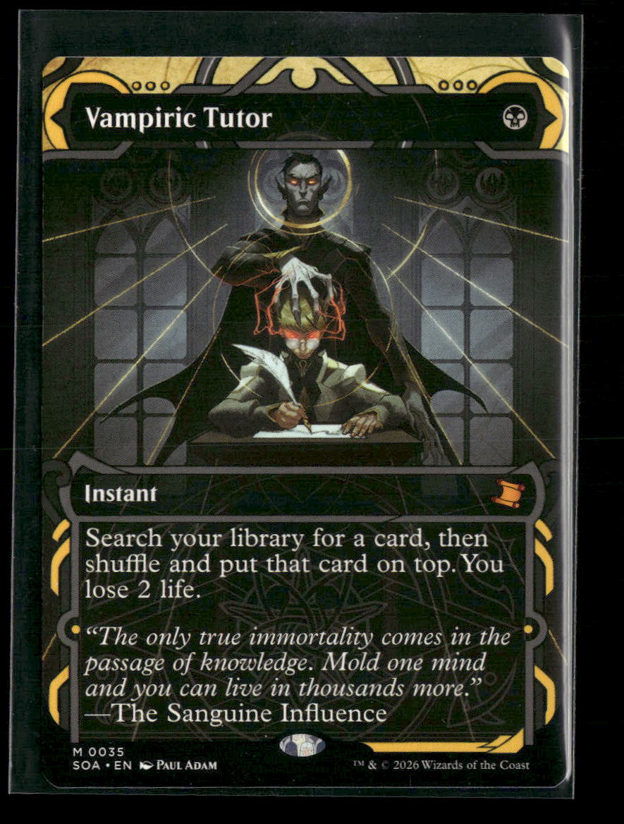 Secrets of Strixhaven: Mystical Archive Vampiric Tutor #35