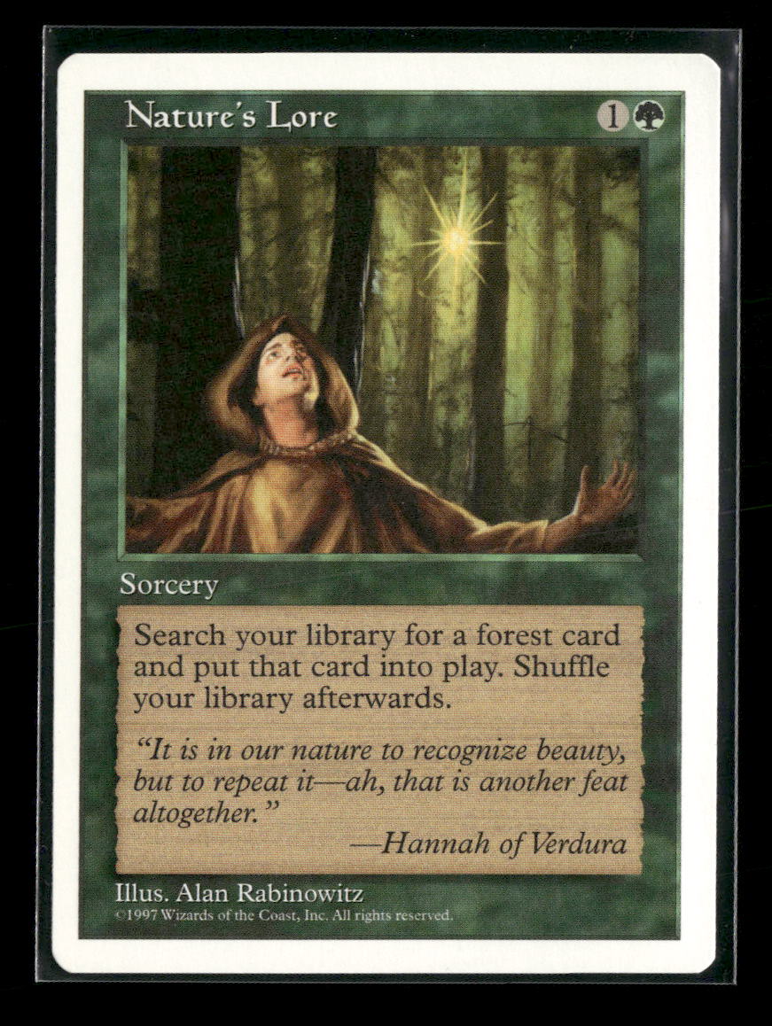 Fifth Edition Nature's Lore