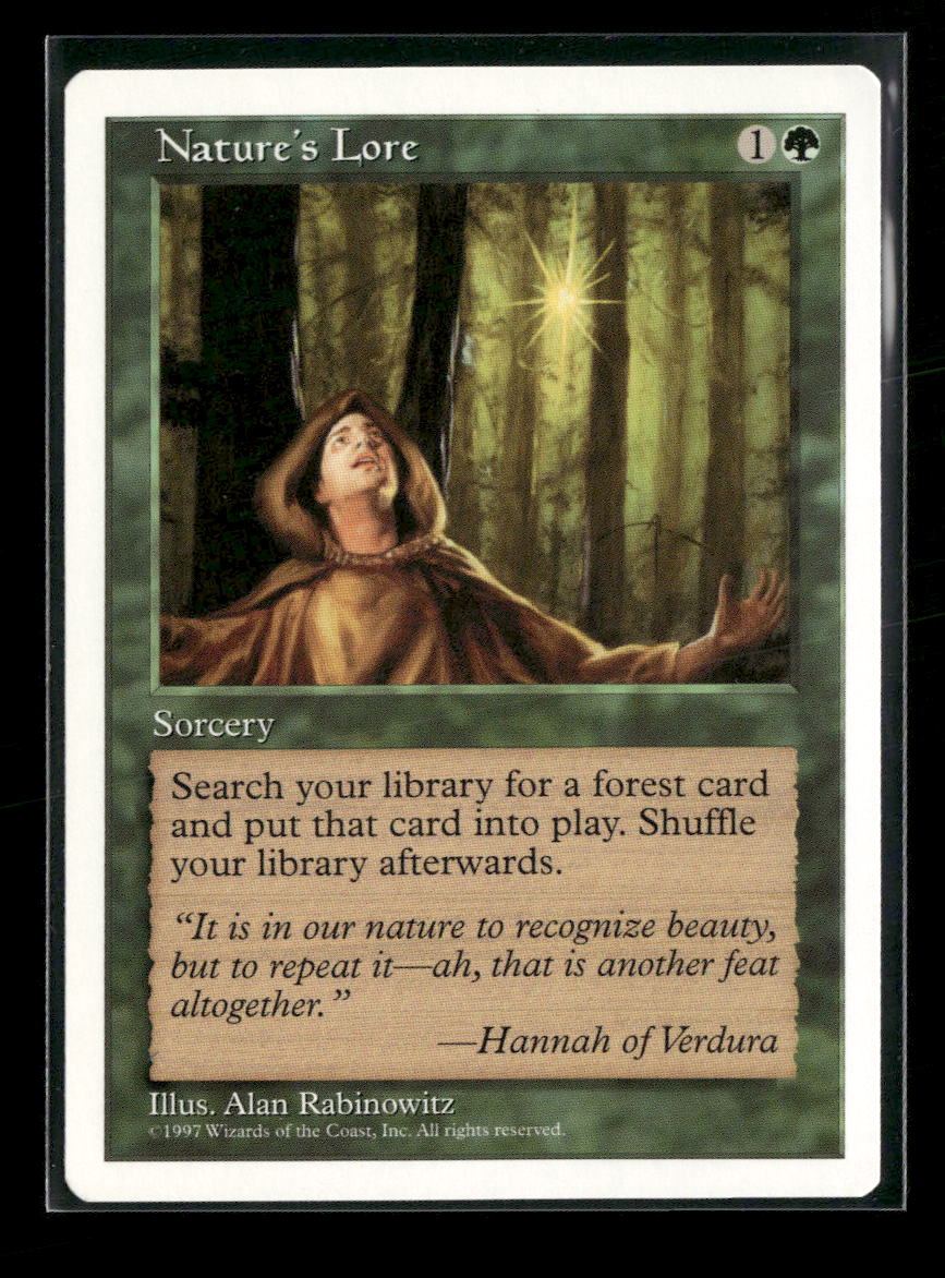 Fifth Edition Nature's Lore