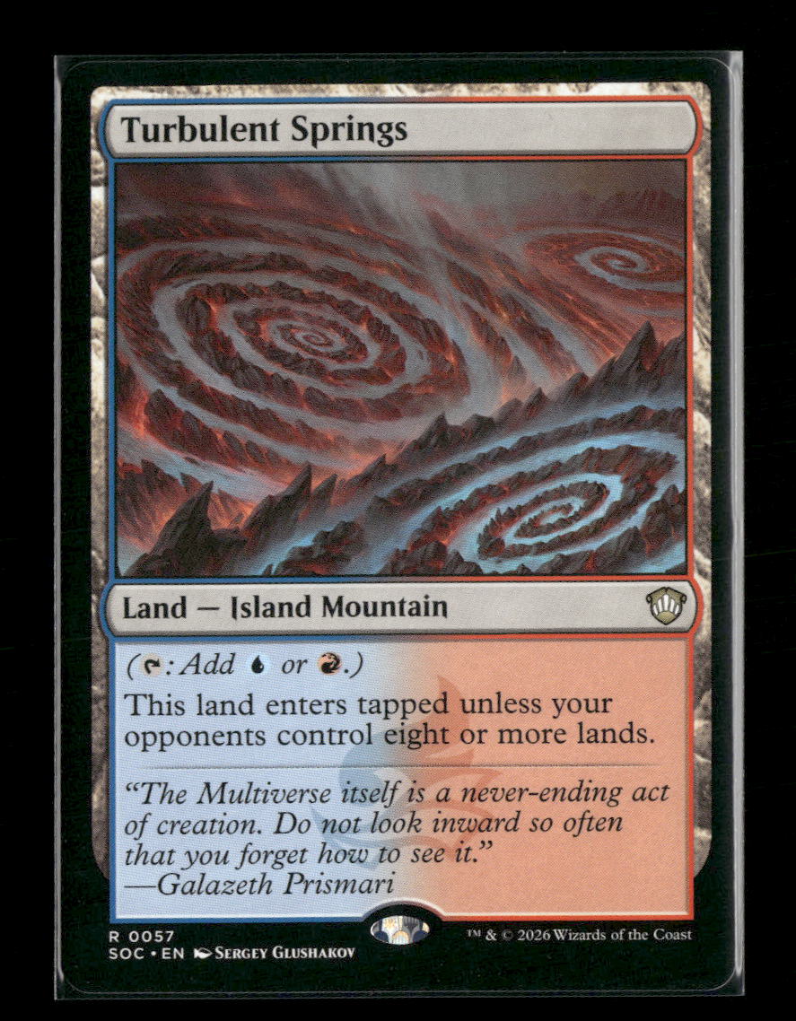Commander: Secrets of Strixhaven Turbulent Springs #57