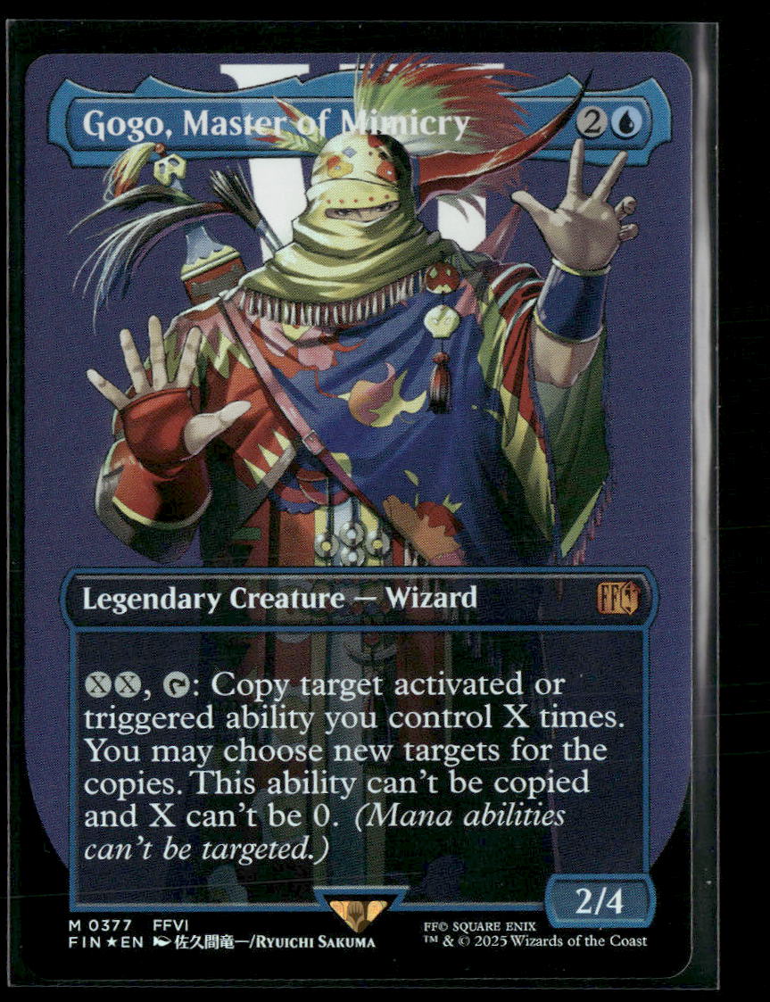 FINAL FANTASY Gogo, Master of Mimicry (Borderless) Foil #377