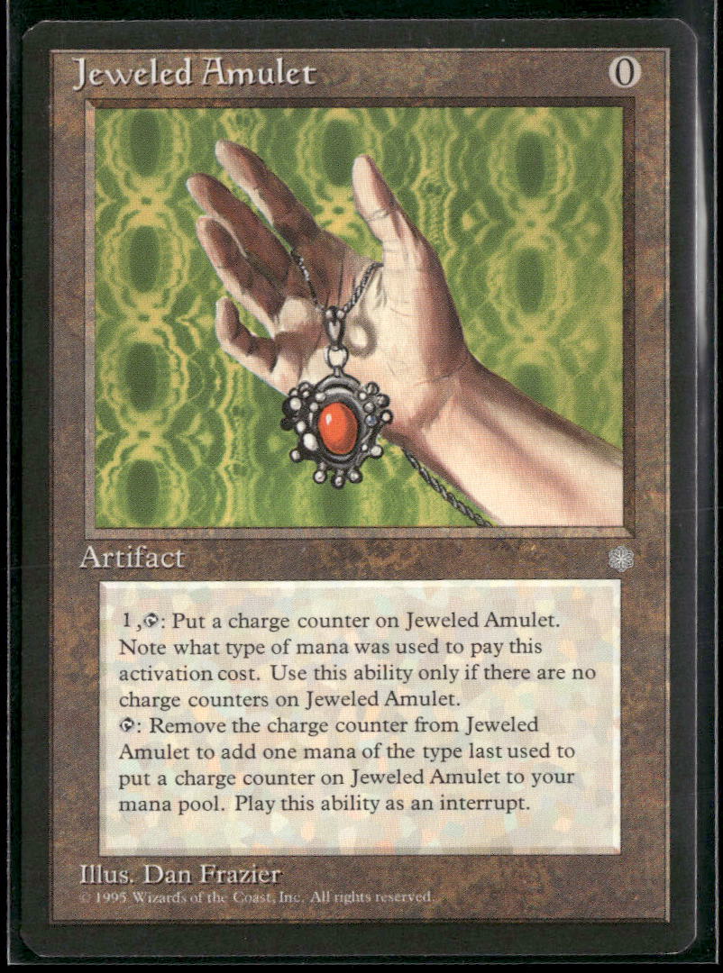 Ice Age Jeweled Amulet