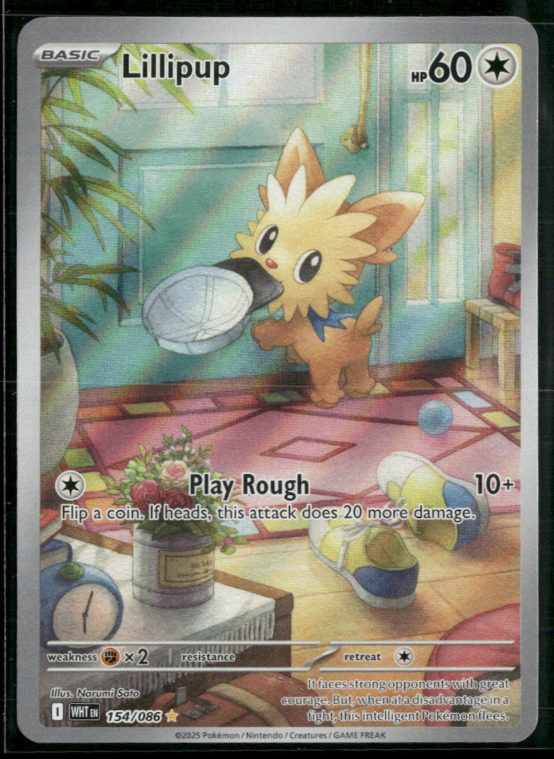 SV: White Flare Lillipup #154/086