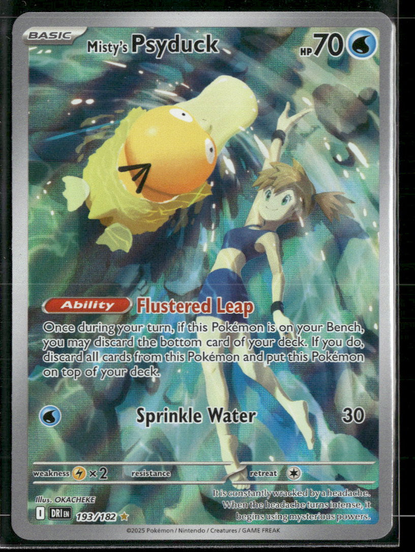 SV10: Destined Rivals Misty's Psyduck #193/182