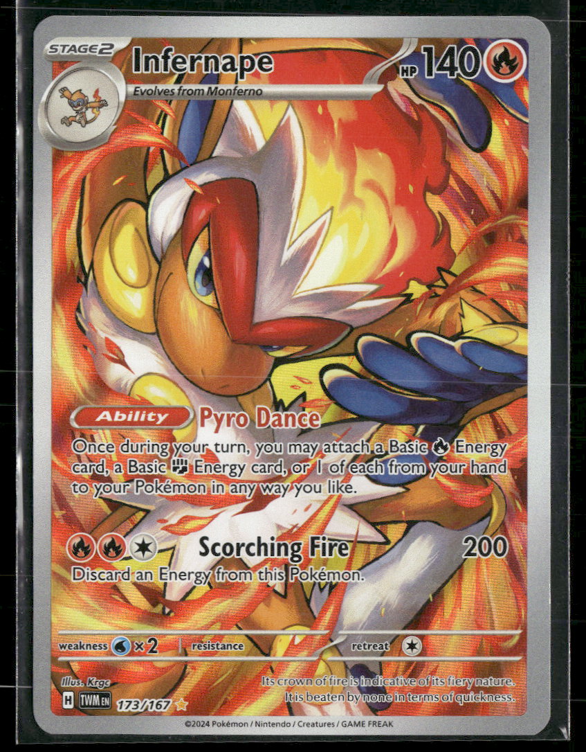 SV06: Twilight Masquerade Infernape #173/167